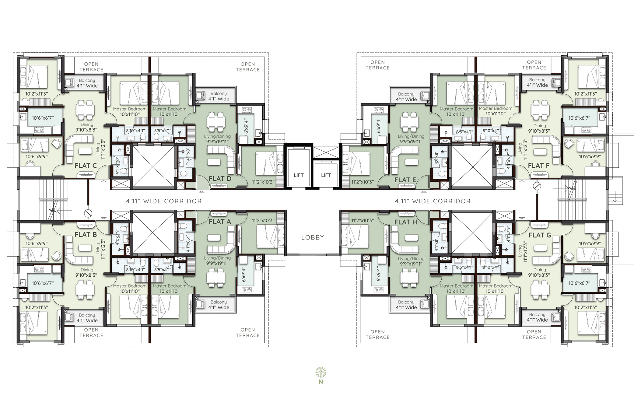 Tower3-First Floor Plan