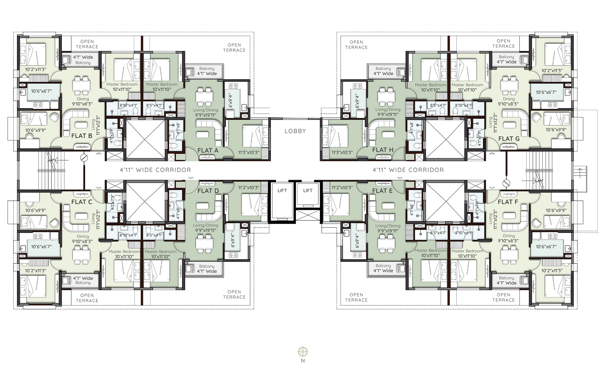 Tower4-First Floor Plan