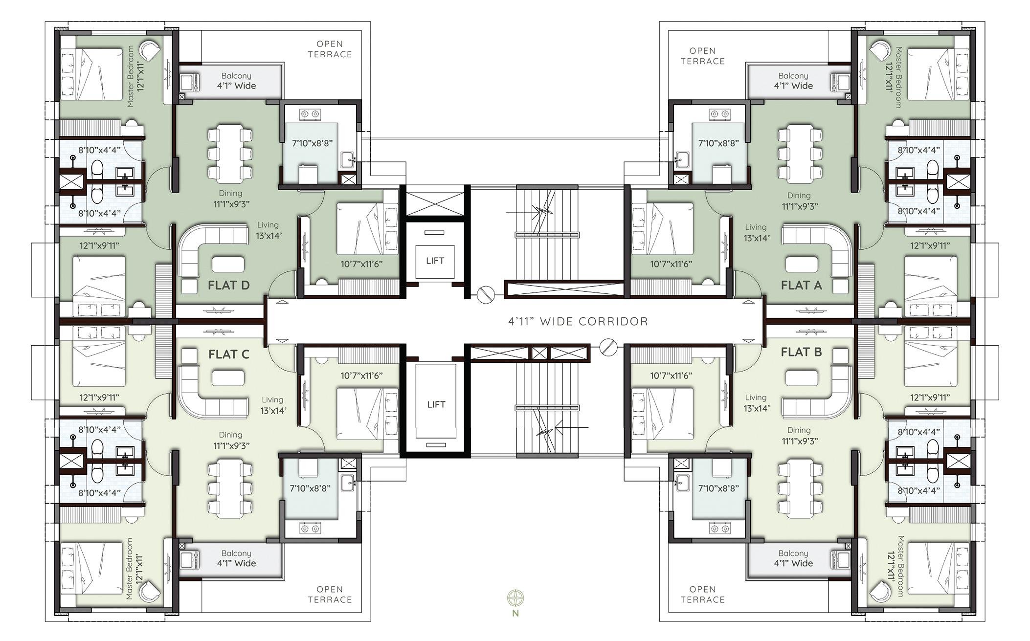 Tower5-First Floor Plan